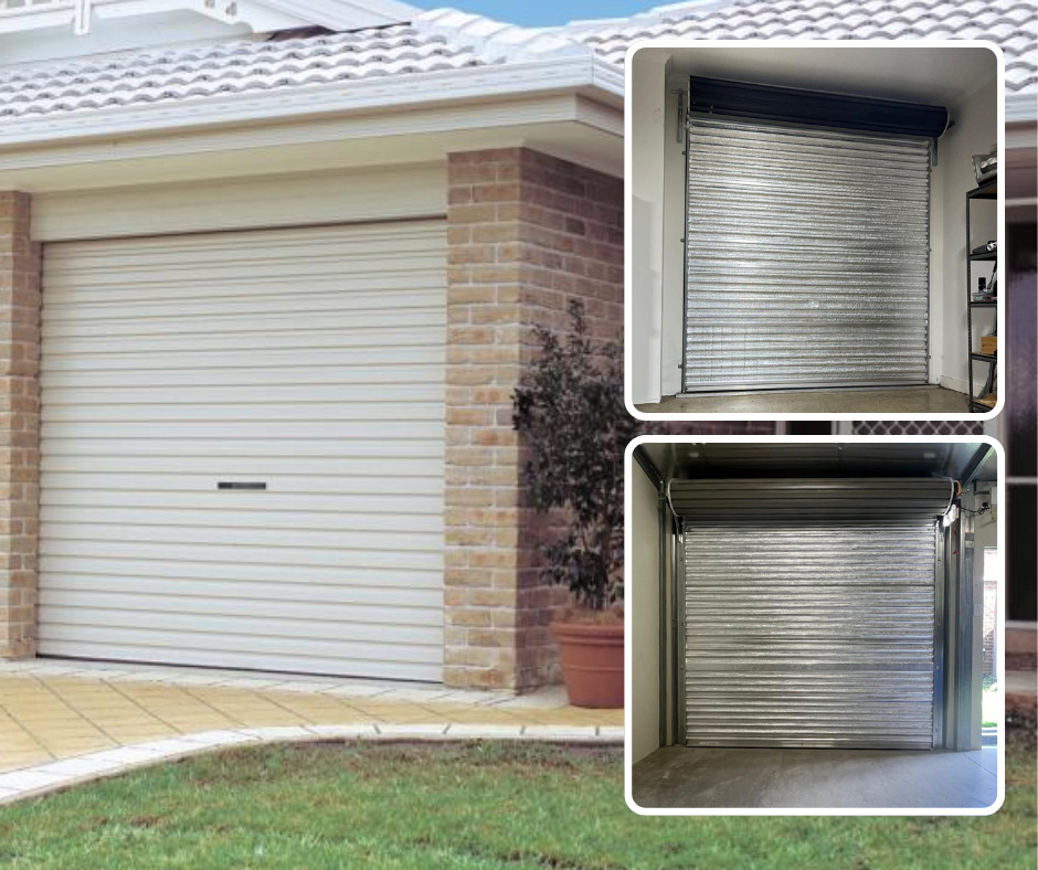 Roller Door Insulation fix gaps Garage Door Insulation Melbourne Top gap single