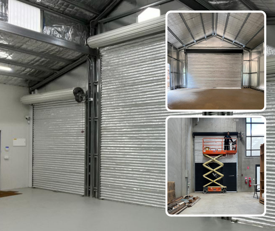 Roller Door Insulation Commercial Warehouse Factory Garage Door Insulation Melbourne Top gap